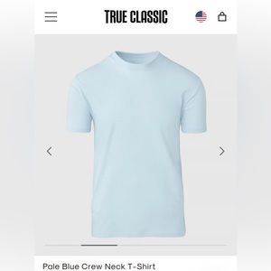NNW- Pale Blue Crew Neck T-Shirts